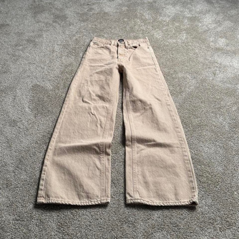 BDG "PALE ORANGE" WIDE LEG DENIM